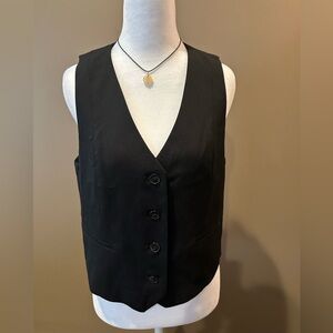 Zara Classic Black Vest